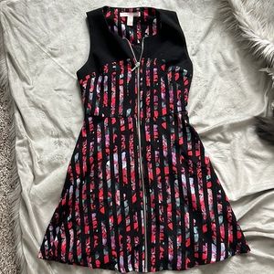 Elegant full zip dress